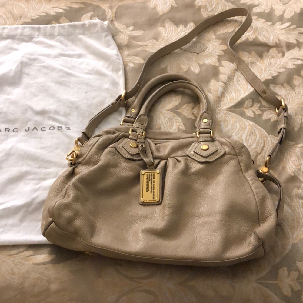 Marc by Marc Jacobs large beige purse